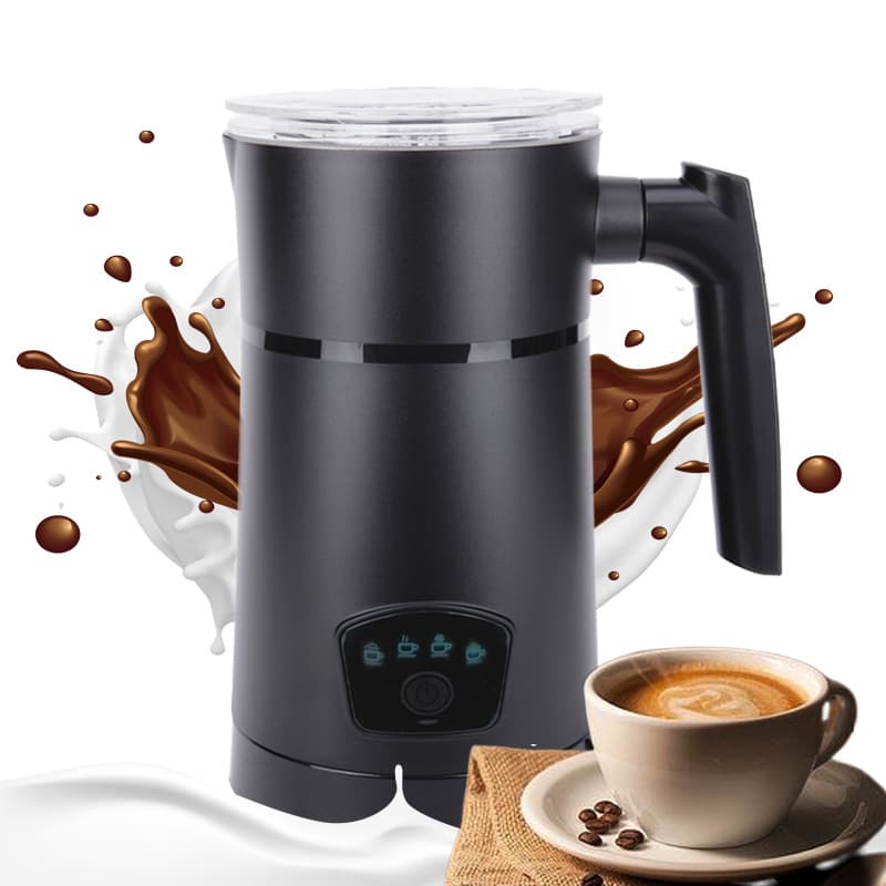 New Model Automatic Cold/Hot Multifunctional Electric Milk Frothing Machine for Coffee Latte Art Foam Maker Wholesale