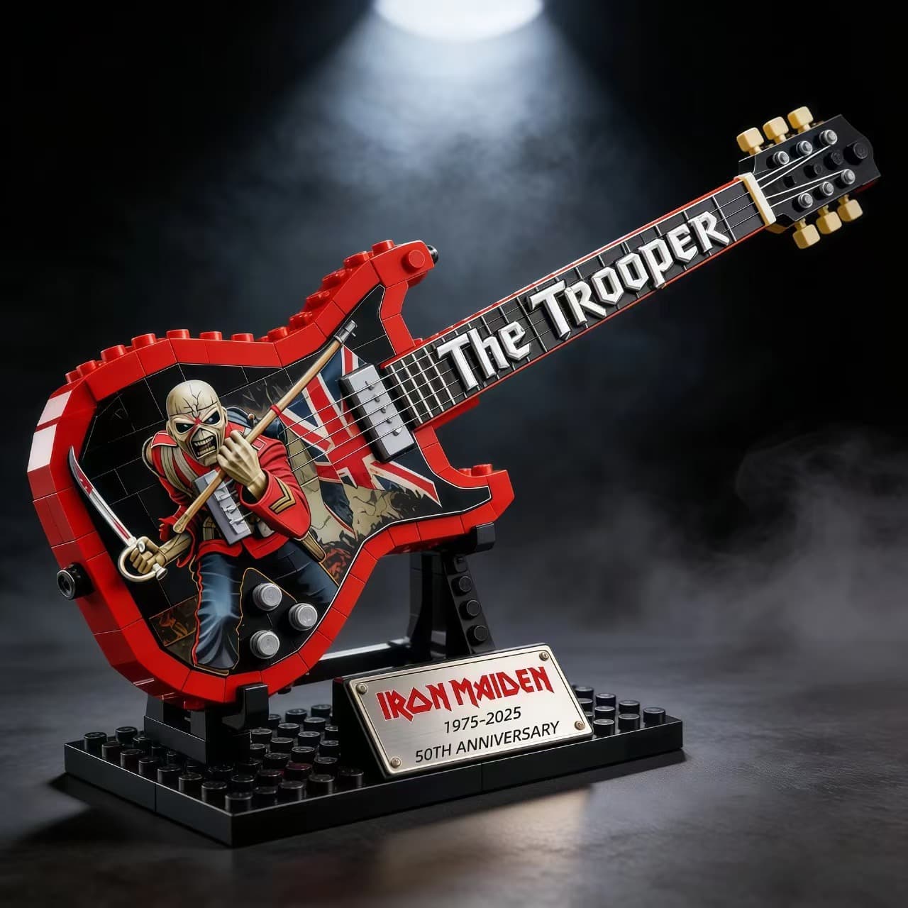 Cross-border 50th Anniversary Guitar Brick Set
