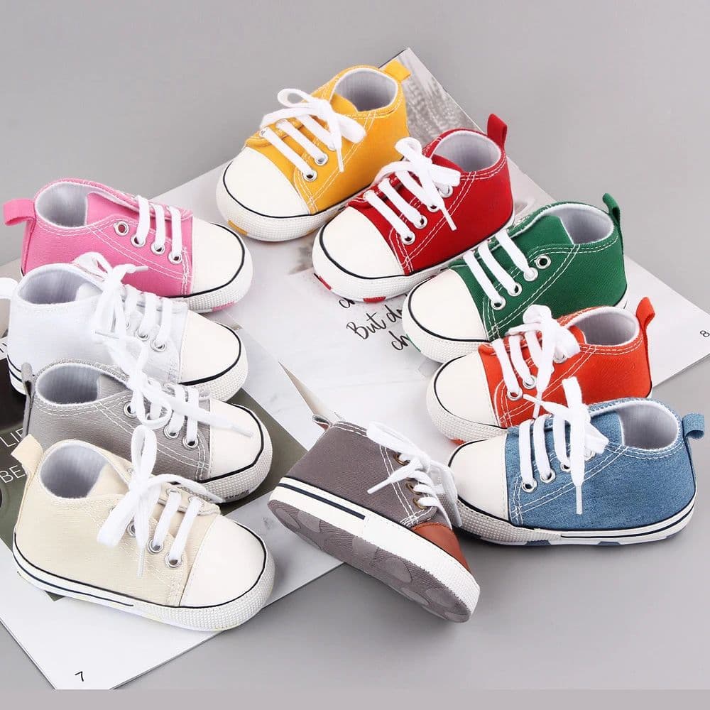 Baby Classic Sports Sneakers Newborn Baby Boys Girls Print