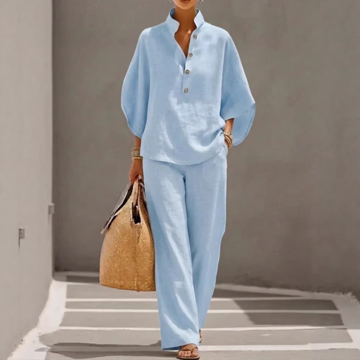 2026 Amazon Casual Urban Suit Independent Site Women's Clothing Aliexpress Foreign Trade New Women's Shirt Suit