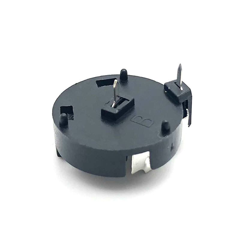 CR1220 button battery fixed card holder plug-in battery holder pin display clock battery CR1220