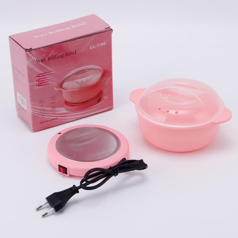 New 400ml Wax Melting Machine Foldable Silicone Wax Pot Wax Bead Melter Wax Therapy Machine