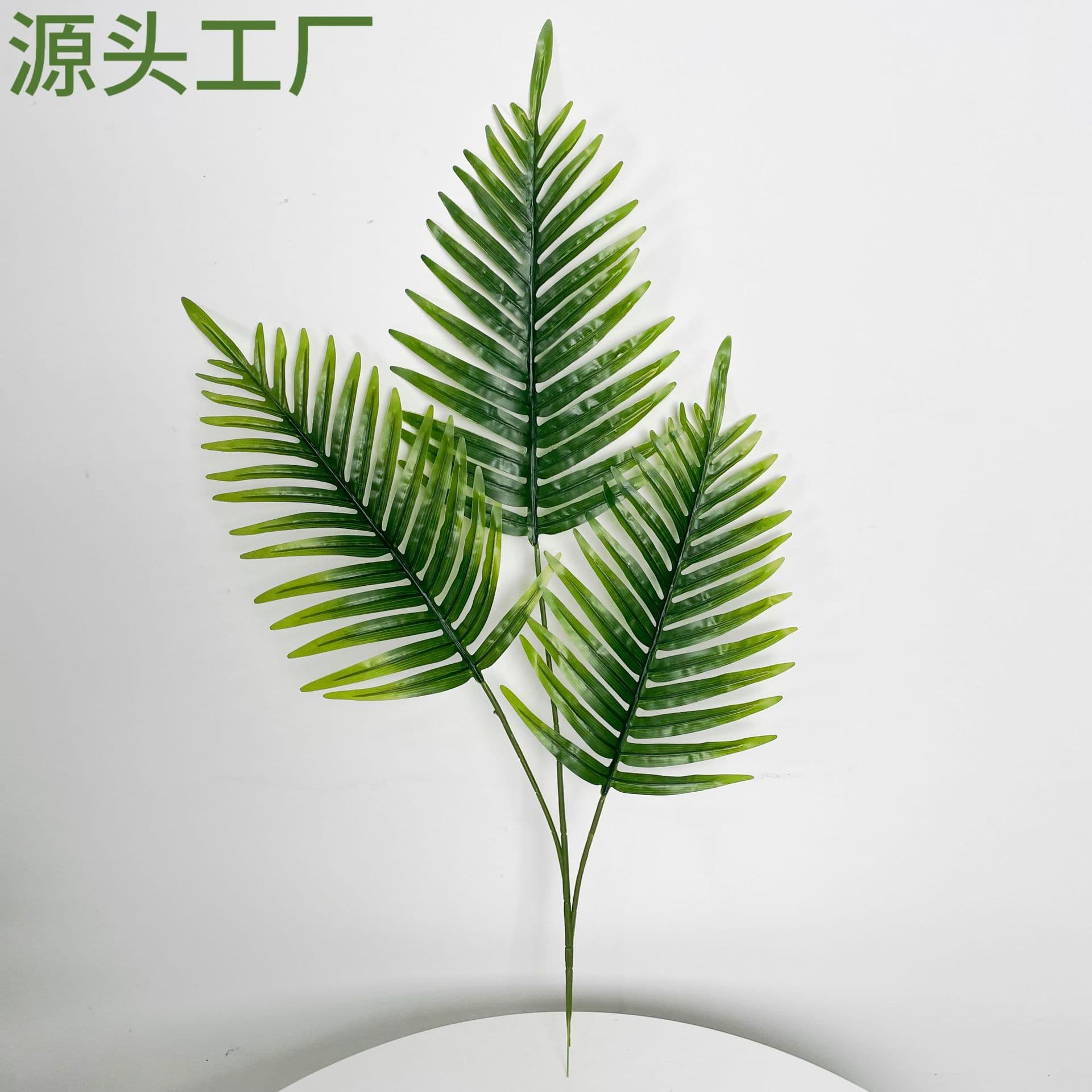 Simulated Laminated Canna Leaves, Areca Palm Leaves, Phoenix Palm Leaves, Palm Leaves, Iron Tree Leaves, Wedding Wall Artificial Leaves for Flower Arrangement