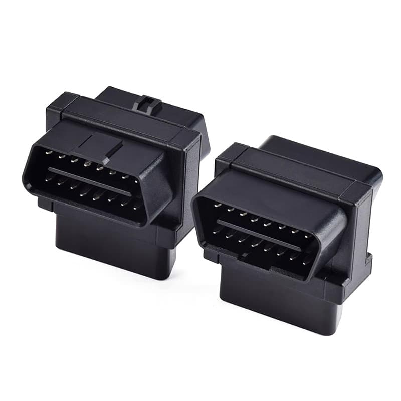 OBD2 Y-Splitter Extension Cable Adapter 16-Pin Splitter for Connecting OBD Devices, Universal for Cars