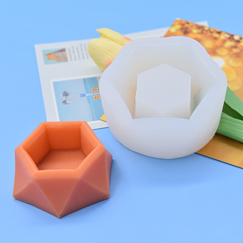 Ashtray Fondant Baking Cake Mold Concrete Plaster Succulent Planter Bonsai Silicone Mold