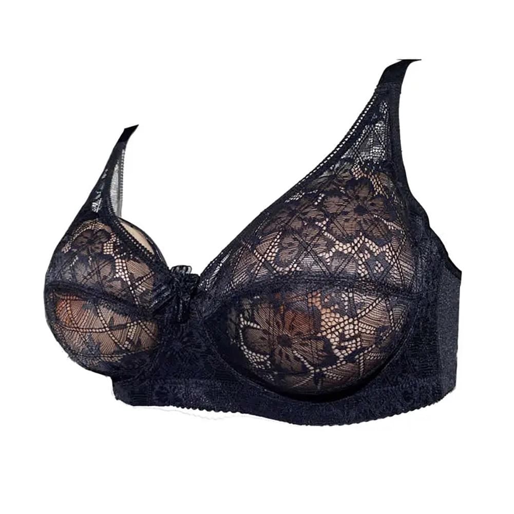 Women's thin cup can hold silicone artificial breast special bra socket lace cup breast resection breast crossdressing