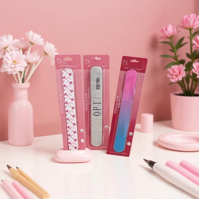 Manicure nail polishing strip polishing nail surface rubbing sponge nail salon special filing strip manicure polishing strip