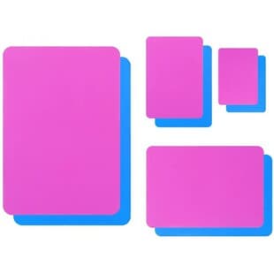 Solid Color Crystal Epoxy Resin Mold Making Silicone Pad DIY Resin Jewelry Making Dirt-Proof Desktop Pad Placemat