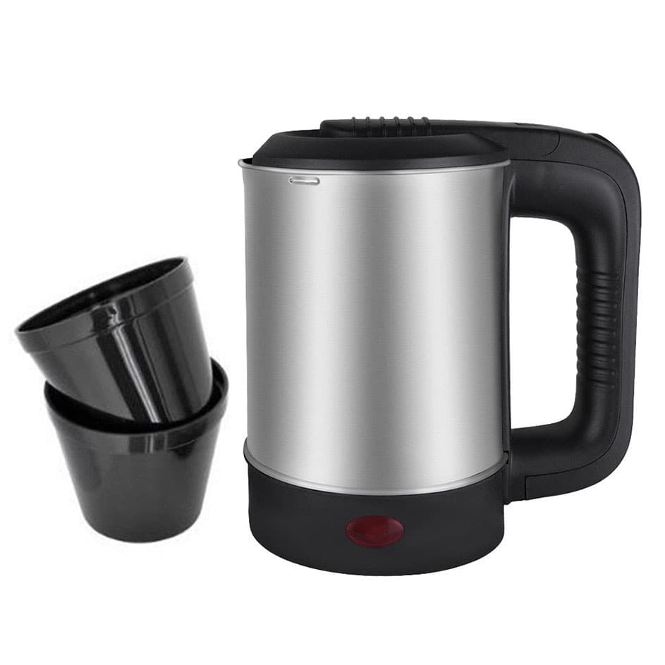 Home Appliance - Kettle Capacity Stainless Steel Material Concealed Heating Element Degree Rotation Base Cordless Design