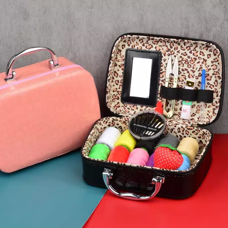 High-End Home Sewing Kit Wedding Needle Thread Set Portable Handheld Storage Box Premium Needle Thread Box Wholesale