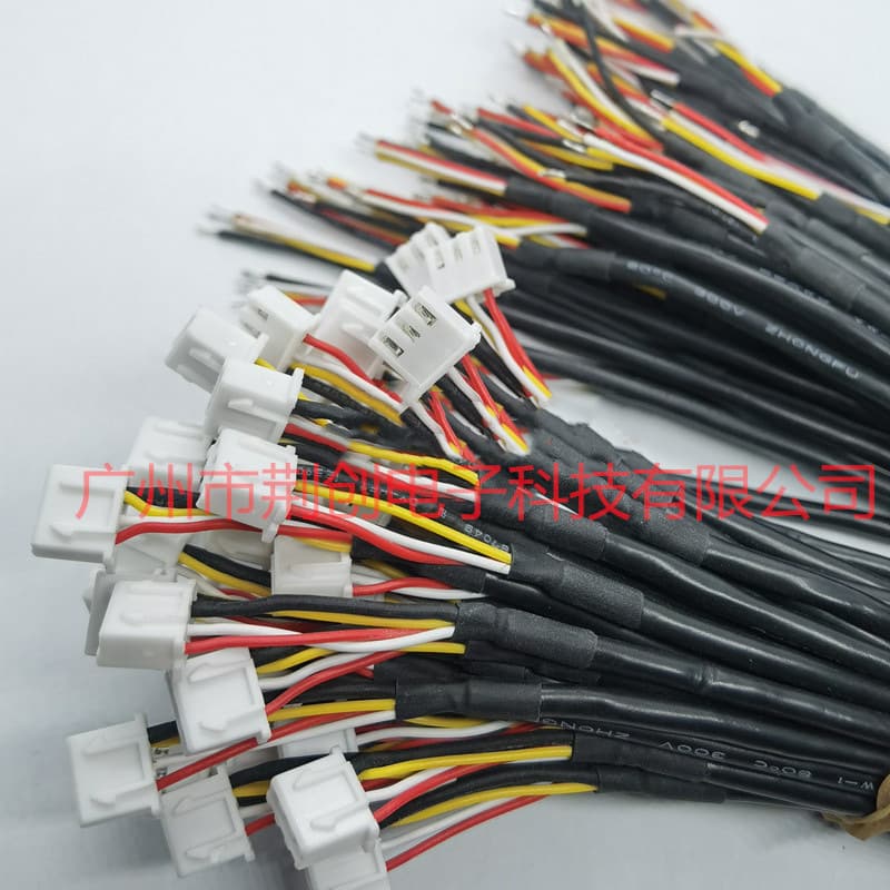 Production XH/C3/2.54 Shielded Wires, Custom Terminal Harnesses as Required, Automotive Connection Sheathed Cables