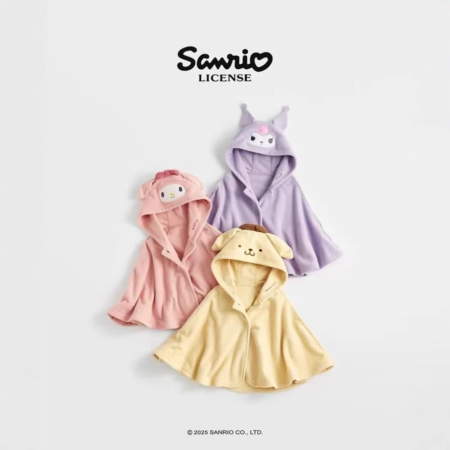 New Style Children's Spring/Autumn Windproof Cape Cloak Shawl for Girls