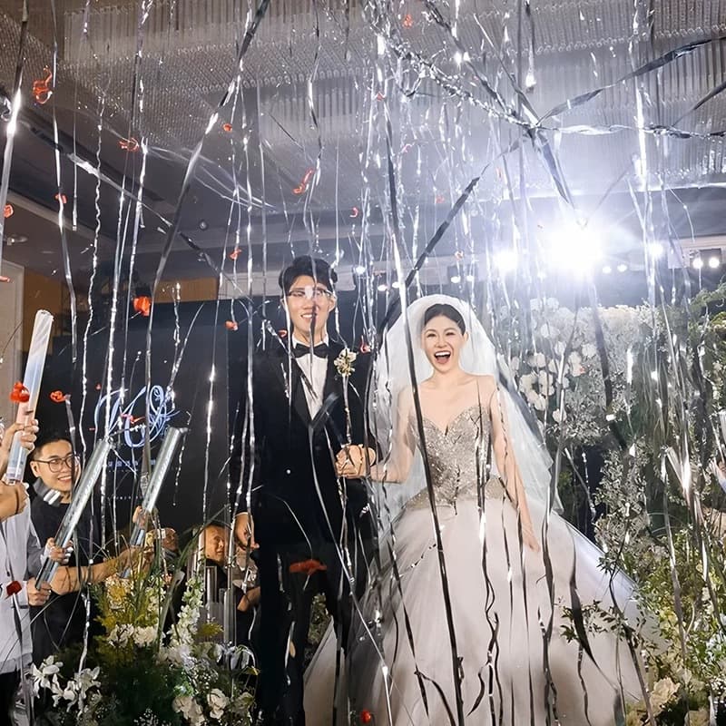 Factory Direct Salute Cannon for Weddings, Handheld Confetti Cannon for Weddings, Business Openings, Celebrations, Marriage Salute