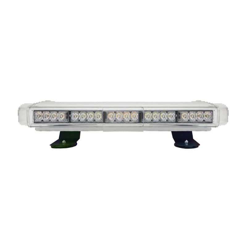 Car LED Roof Warning Light Strobe Light Ultra-Thin High-Power Short Light Bar Flashing Light Red Blue 0.65m JH-855H
