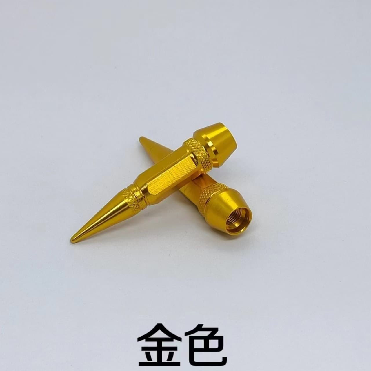 Universal Car Hub Long Aluminum Alloy Valve Stem Screw Cap Custom Modified Pointed Head Bicycle Motorcycle