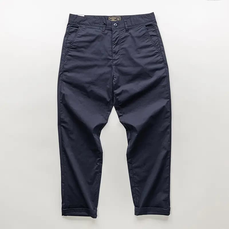 Versatile Breathable Stretch Casual Straight-Leg Pants American-Style CHINO Khaki Wide-Leg Trousers Men's Casual Pants