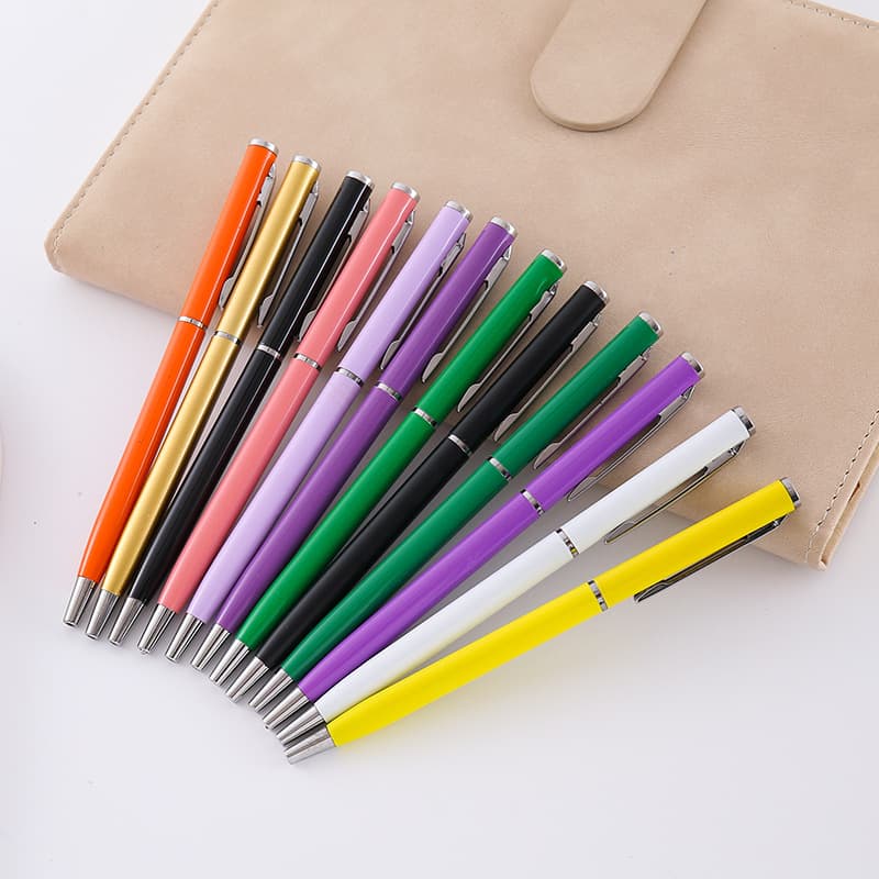Black Metal Ballpoint Pen Signature Pen Neutral Pen Advertising Gift Business Pen Laser LOGO Available