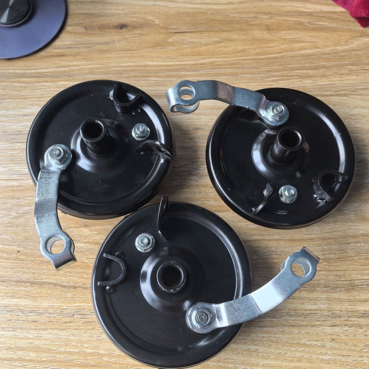 80 Brake Assembly for Electric Vehicles, Electric Scooter Brake, Thick Brake Pads, 80 Front Drum Brake, Electric Bicycle Parts