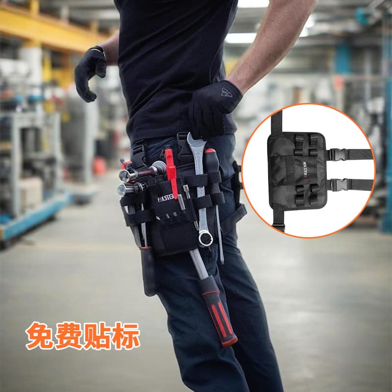 Cross-border New Multi-functional Waist Pack Portable Tool Kit Oxford Fabric Repair Electrician Bag Tool Bag Belt