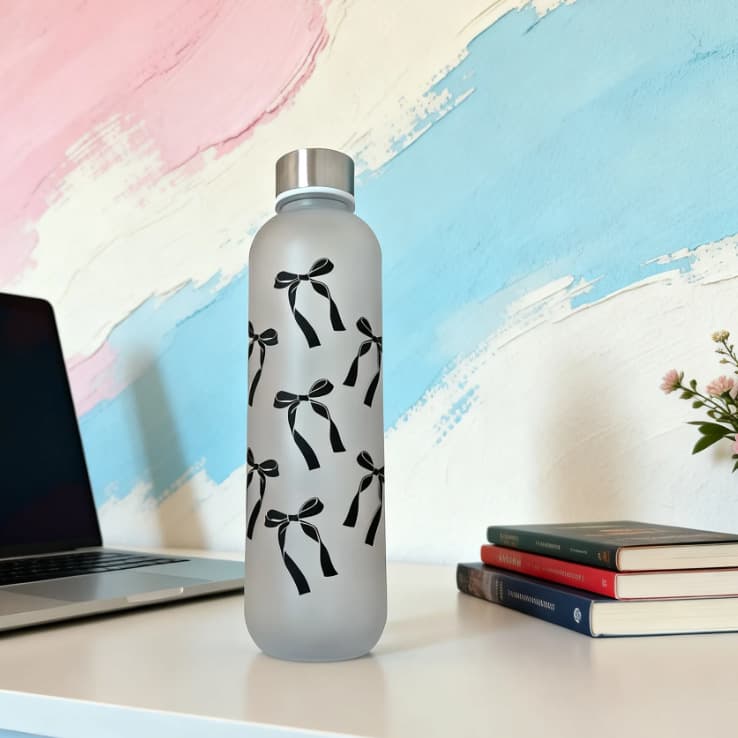 Korean-style cartoon plastic cup, cute straw cup for boys and girls, stylish design, portable cup for outdoor sports and on-the-go use