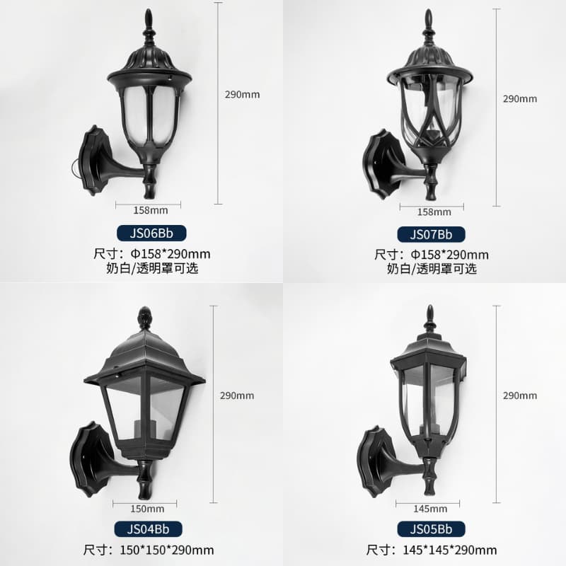 Outdoor Wall Light LED Waterproof Exterior Wall Light European Outdoor Courtyard Vintage Wall Light LED Villa Corridor Entrance Light