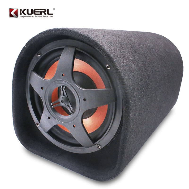 Factory wholesale 12V active car audio modification KUERL tunnel-shaped 8-inch subwoofer