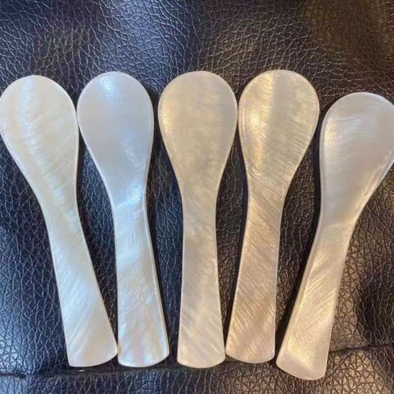 Shell Spoon, Face Mask Spoon, Dessert Spoon, Caviar Small Spoon, Coffee Stirring Spoon, Household Soup Spoon