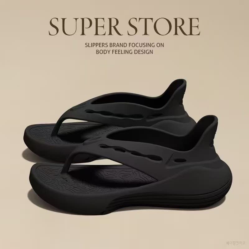 Cross-Border 2025 Summer New Men's Sandals, Outdoor Vietnam-Style Roman Sports Beach Flip Flops with Non-Slip