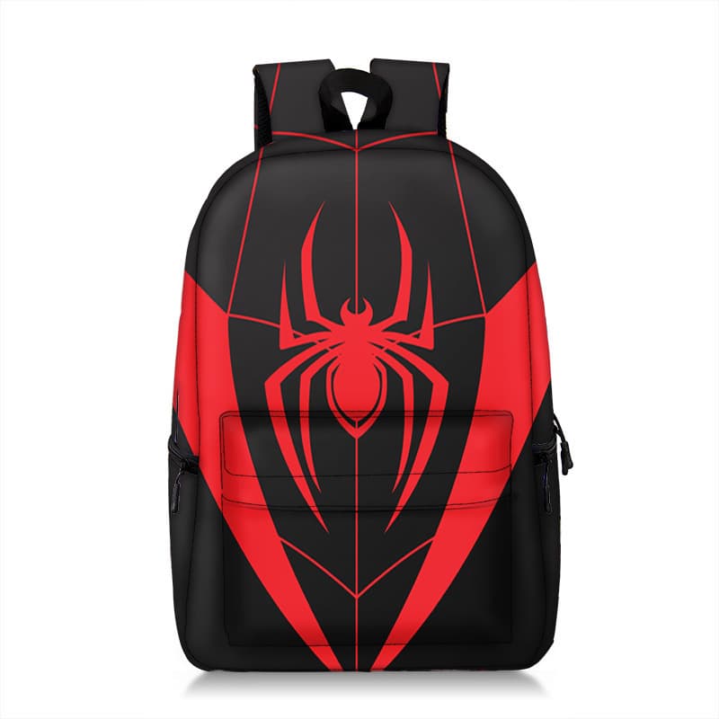 Spider-Man Elementary School Backpack European American Cartoon Anime School Bag Spider Man Kids Backpack Customizable with Your Image