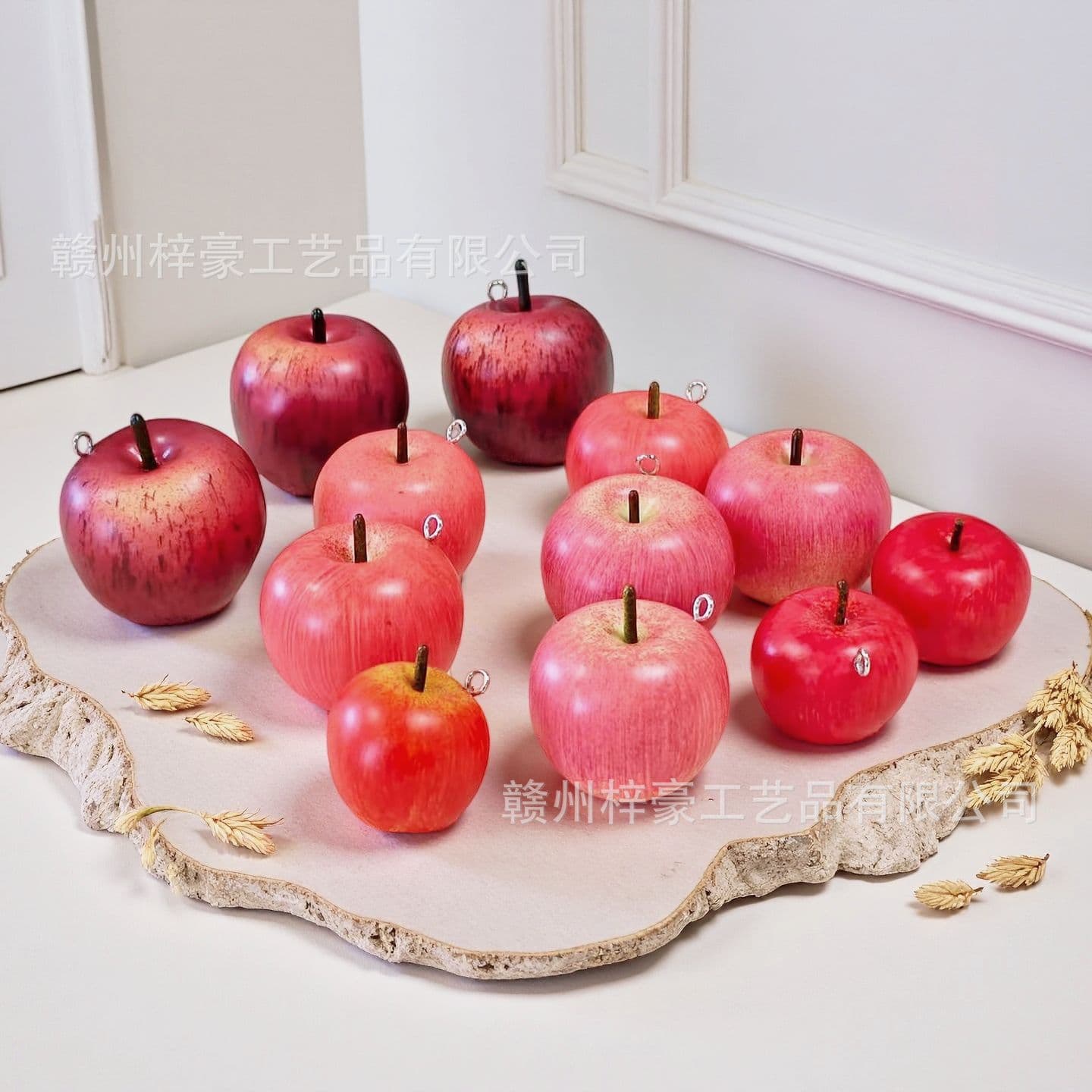 Simulated fruit and vegetable models, fake fruit props, decorative sample windows, simulated apple photography performance props
