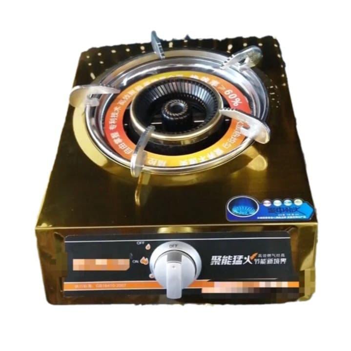 Countertop Stove Thickened Color Steel High Flame Energy-Saving Electronic Ignition Household LPG New Blue Flame