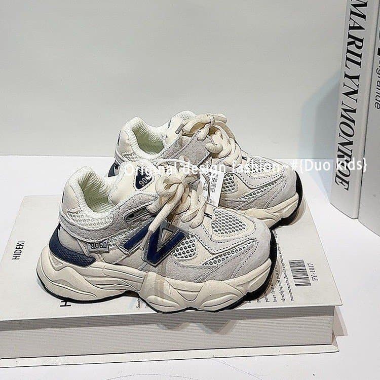 Children's Summer Double Mesh Shoes 2026 New Outdoor Casual Velcro Trendy Shoes for Boys and Girls