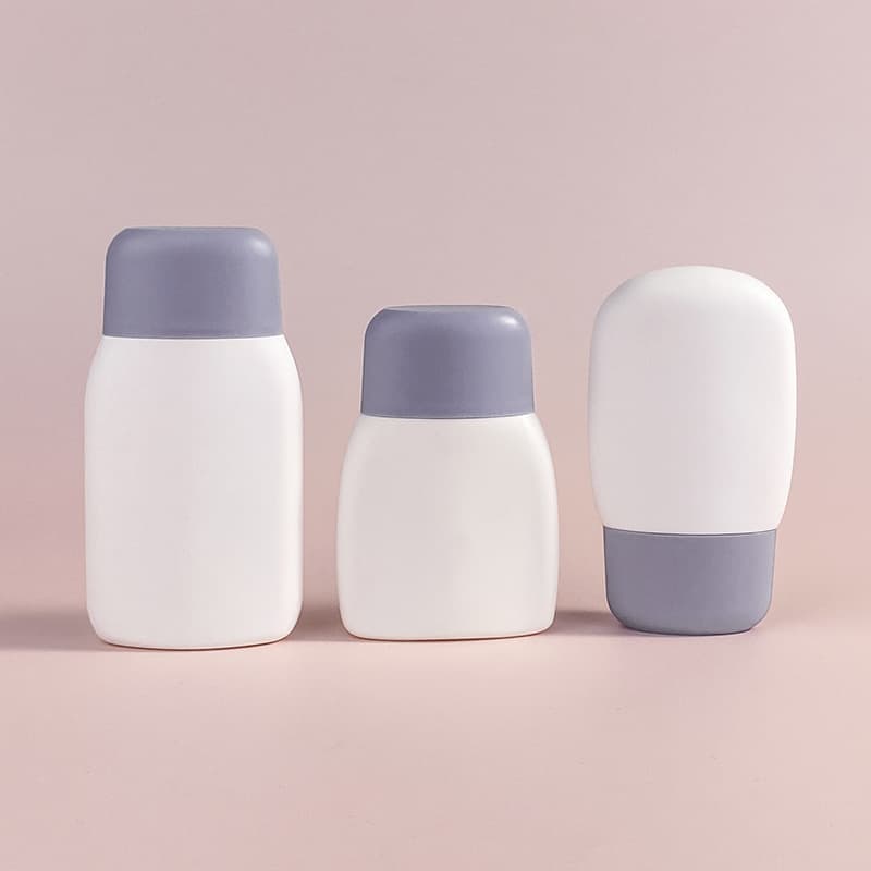 Minimum order of 10,000 50ml square lotion bottle 60ml sunscreen hand cream bottle oval BB cream primer bottle