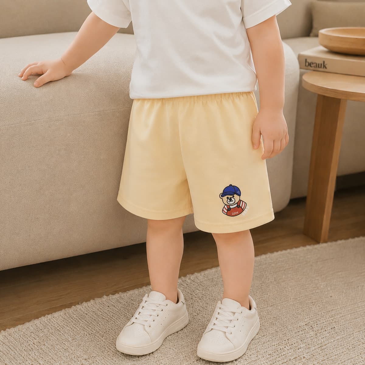 New children's summer shorts, children's outer pants, boys' and girls' shorts, small and medium-sized children's casual pants, one-piece short pants
