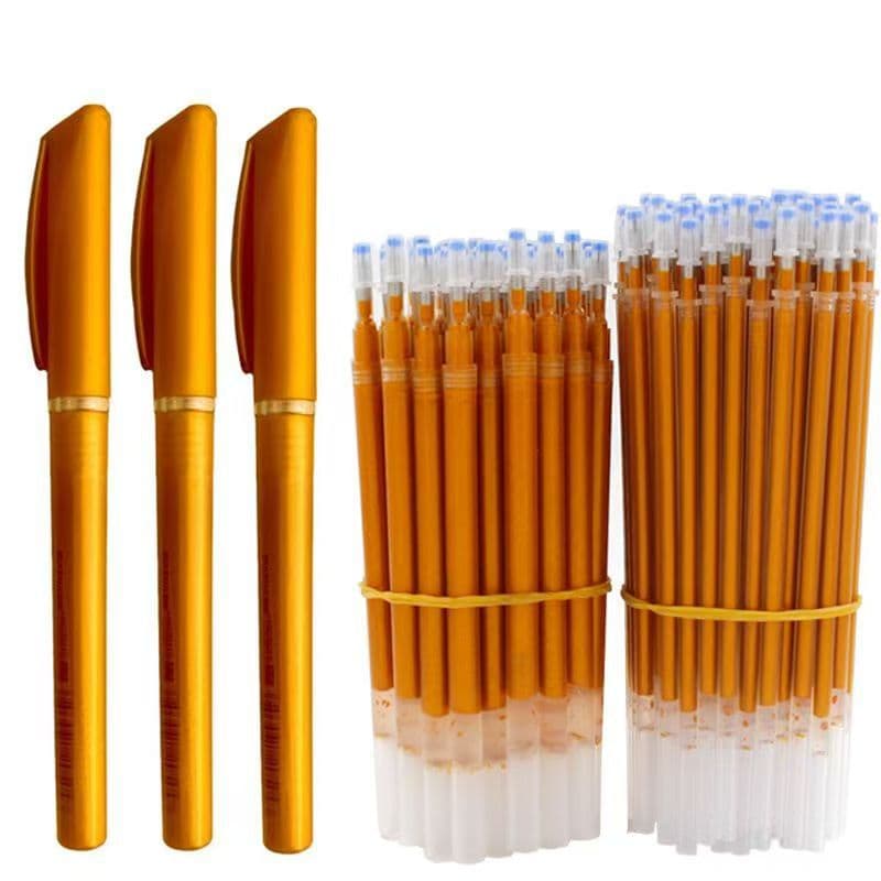 Gold Sutra Copying Pen Refill, Sandalwood Scented, Gold Pen for Tracing, Hard Pen Calligraphy, Flashy Signature Pen, Special for Copying