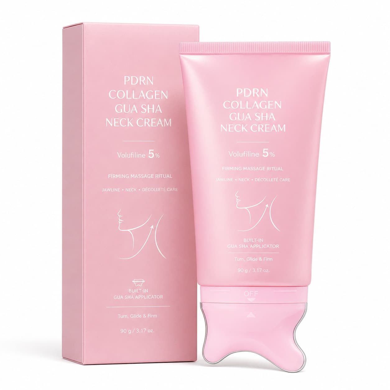 Cross-border popular firming neck cream Collagen lifts the jawline and fades neck lines massage cream