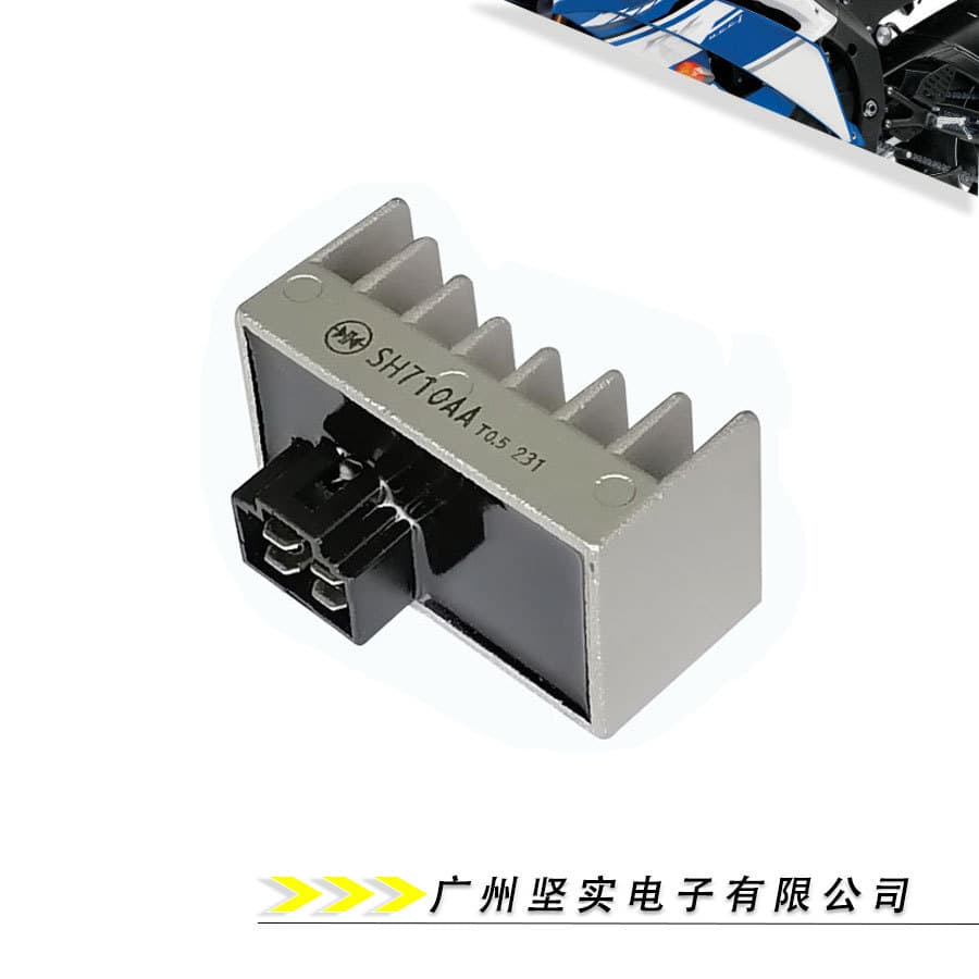 Motorcycle Parts Jiaying National III Direct Cooling Voltage Regulator Charging Silicon Motorcycle Regulator