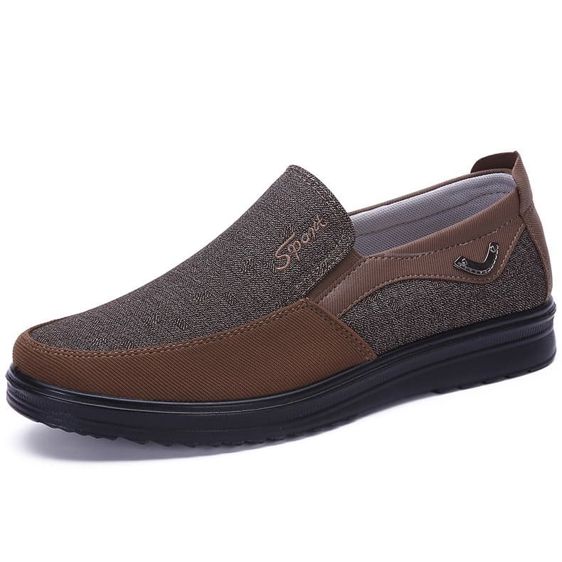Elderly Shoes Old Beijing Cloth Shoes Men's Summer New Style Anti-Slip Casual Shoes Breathable Dad Large Size Shoes