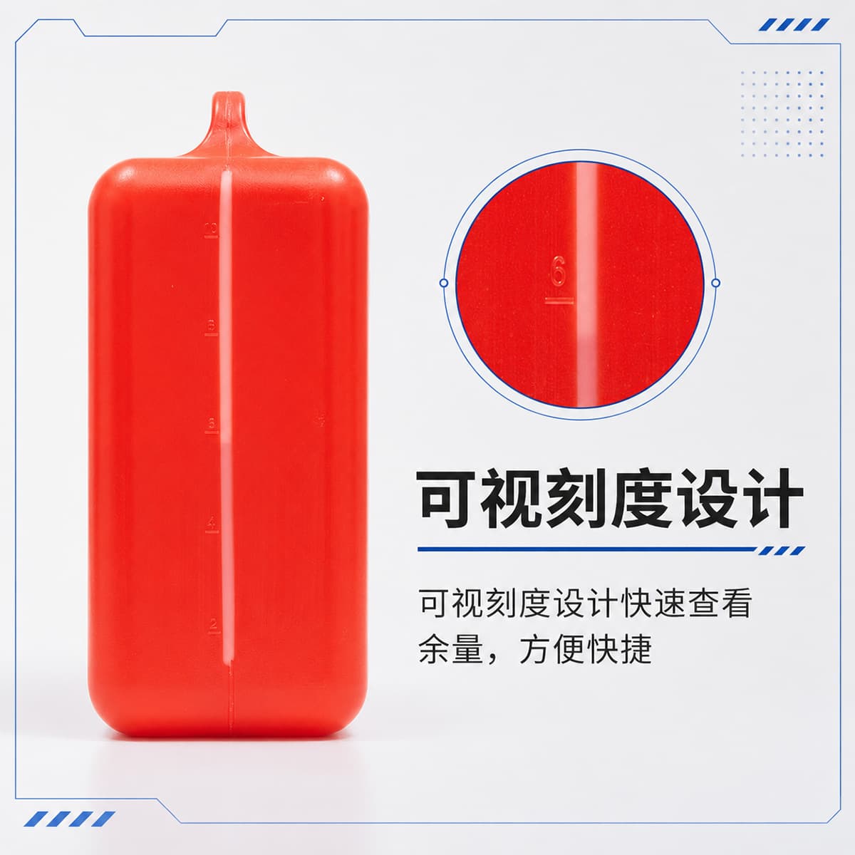 HDPE Plastic Portable Thickened Oil Drum Gasoline Diesel Fuel Can 5L 10L 20L Car Motorcycle Refueling Tank