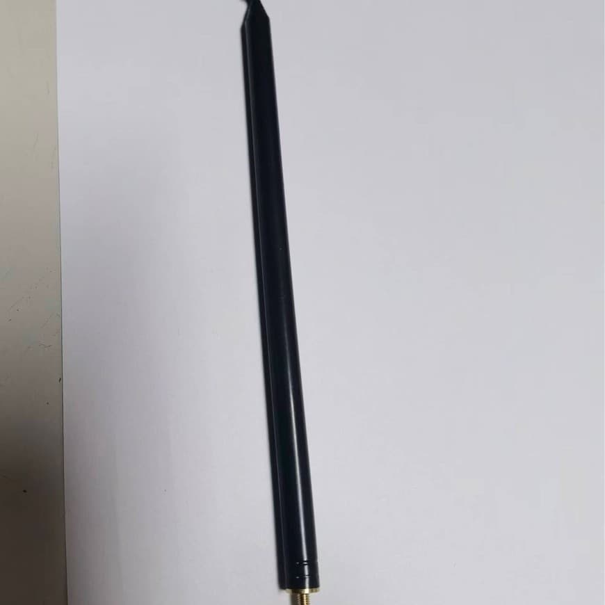 Telescopic Antenna with Black Chrome Plating 8163-8 Sections External Thread M3, Extended Length 1140mm