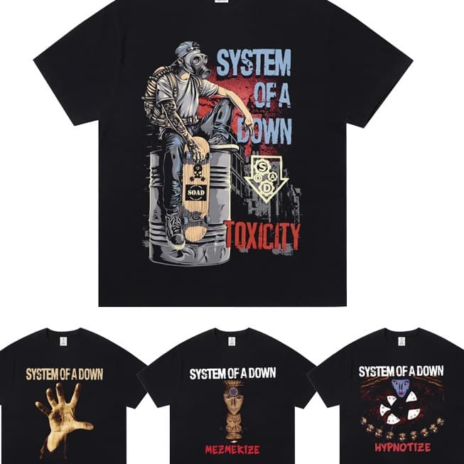 System of a Down Singer Band T-Shirt Men Women HipHop Rapper
