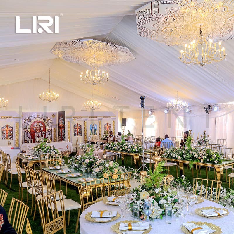Aluminum Alloy Banquet Tent Outdoor Wedding Canopy European-style Wedding Event Tent Sales and Rental Liri