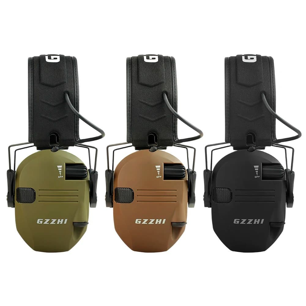 Professional anti-noise reduction shooting noise reduction sound pickup tactical headphones sound isolation electronic protective earmuffs hunting CS target shooting headphones