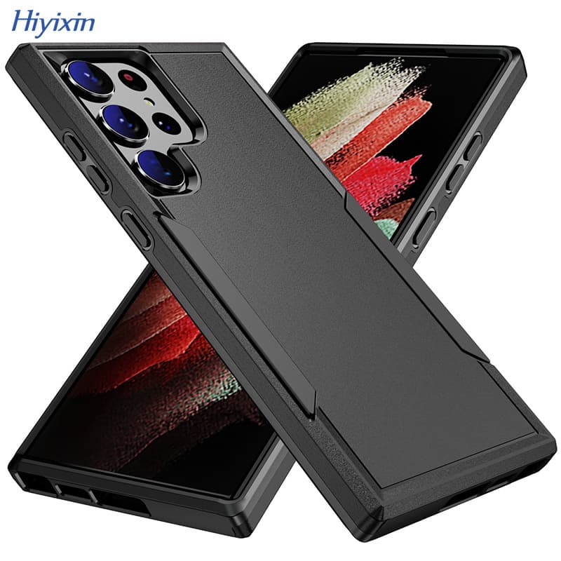 Cross-border compatible with Samsung S22 Ultra Pioneer 2-in-1 drop-resistant phone case A15 matte protective cover
