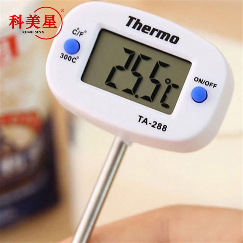 TA288 Probe BBQ Thermometer Water Temperature Probe Kitchen Digital Large Screen Electronic Thermometer