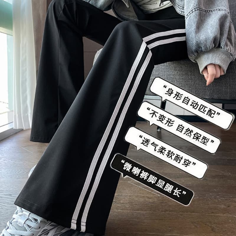 Mini Speaker Shark Barbie Pants Outer Wear Base Layer Sports Two-Stripe Autumn/Winter New 2025 Shark Yoga Pants