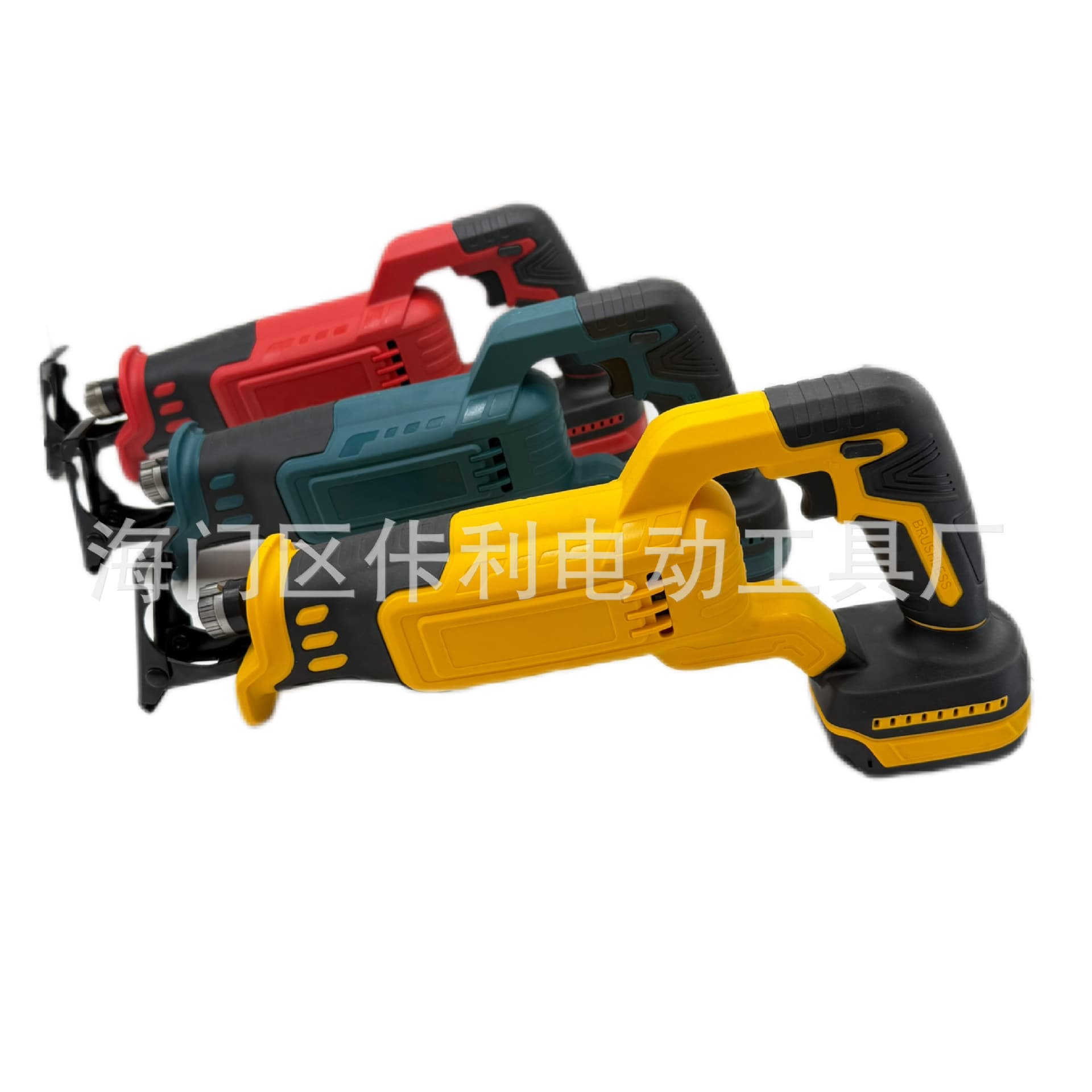 Cross-border Trade Lithium Battery Brushless Reciprocating Saw Handheld Woodworking High Power Pruning Saw Electric Tool