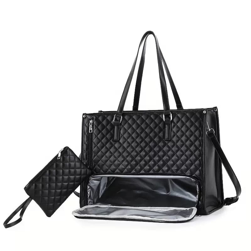 Spot cross-border best-selling 2-in-1 handbag, insulated lunch box storage bag, large-capacity combination bag, crossbody bag