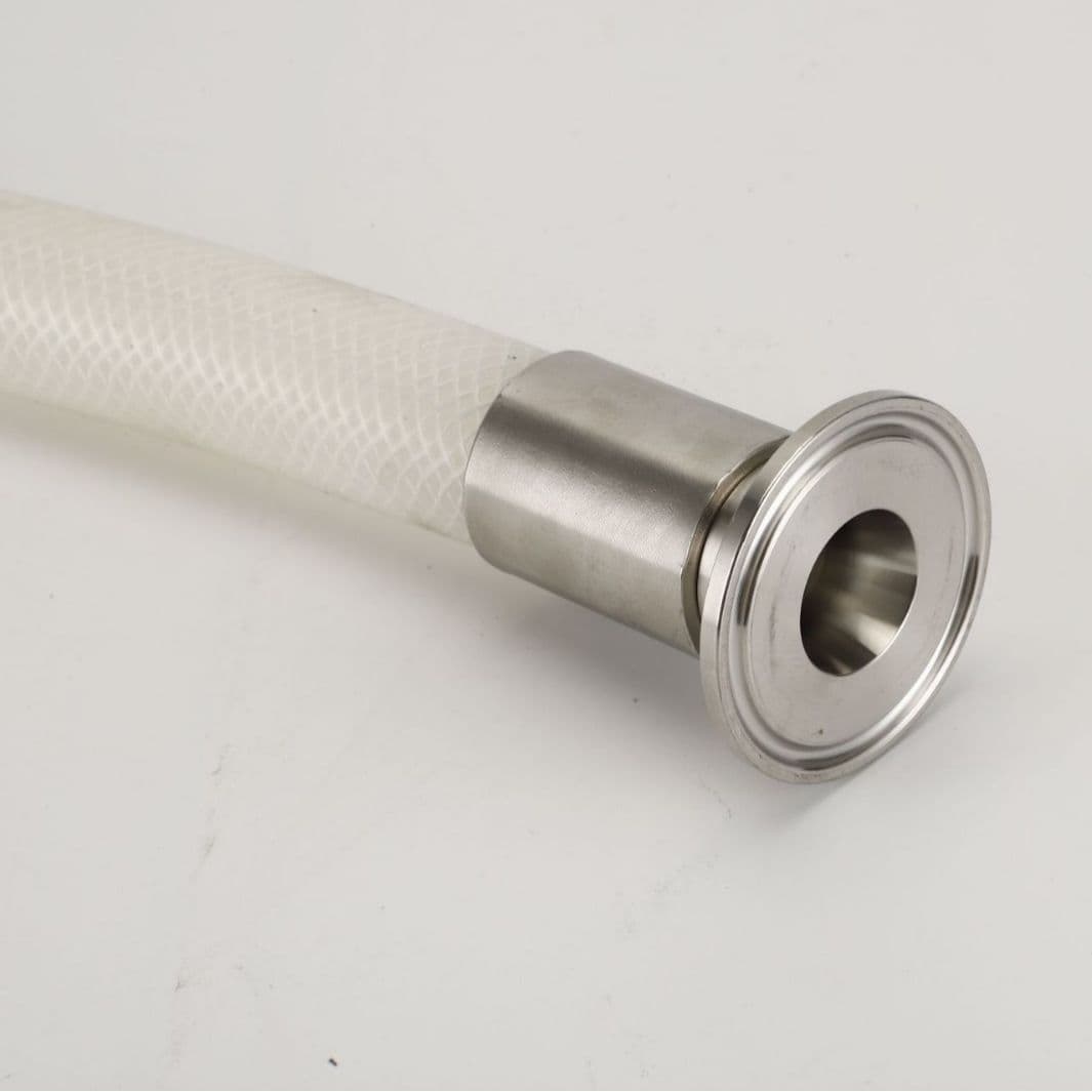 Cross-Border Cloth-Wrapped Steel Wire Silicone Hose Patterned Cloth-Wrapped Silicone Hose Food-Grade High-Temperature Pressure Resistant Cloth-Woven Pattern Silicone Hose