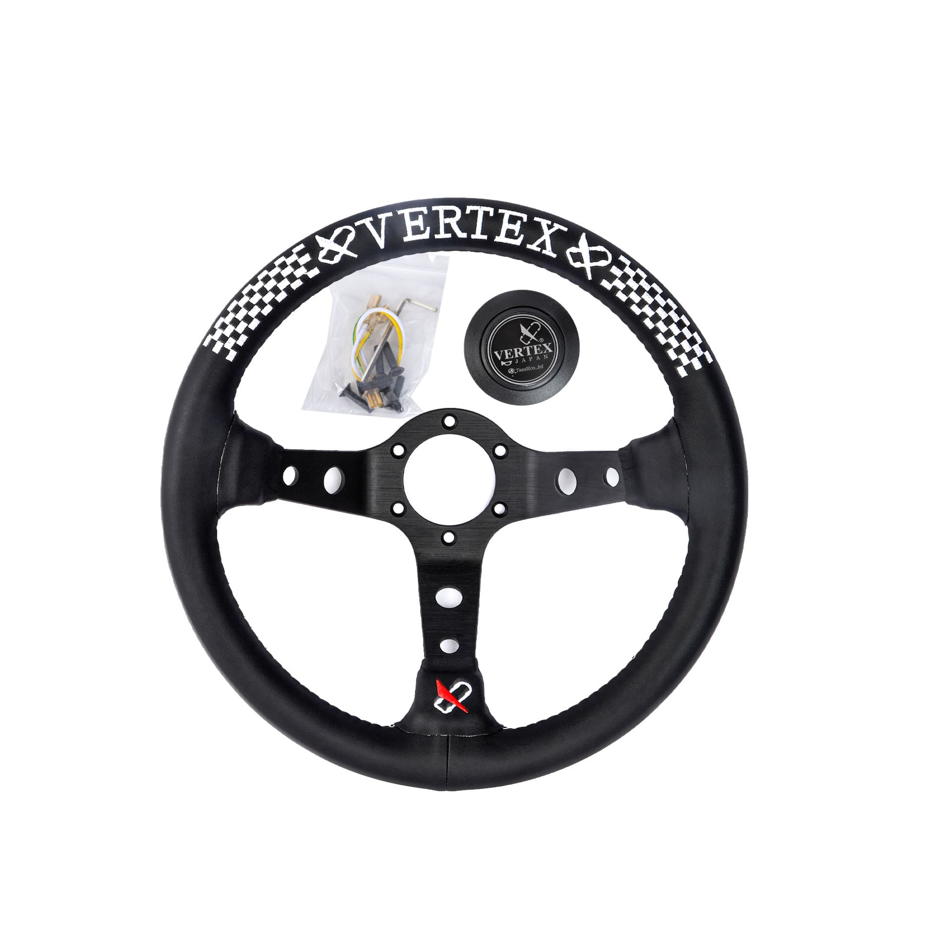 Racing Steering Wheel Car Modification VERTEX Steering Wheel Metal Steering Wheel Personalized Cool